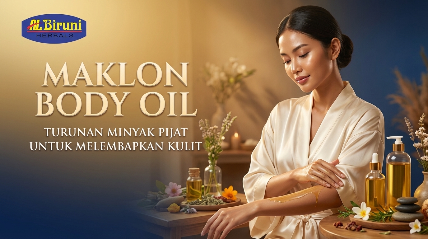Maklon Body Oil (Turunan Minyak Pijat) untuk Melembapkan Kulit