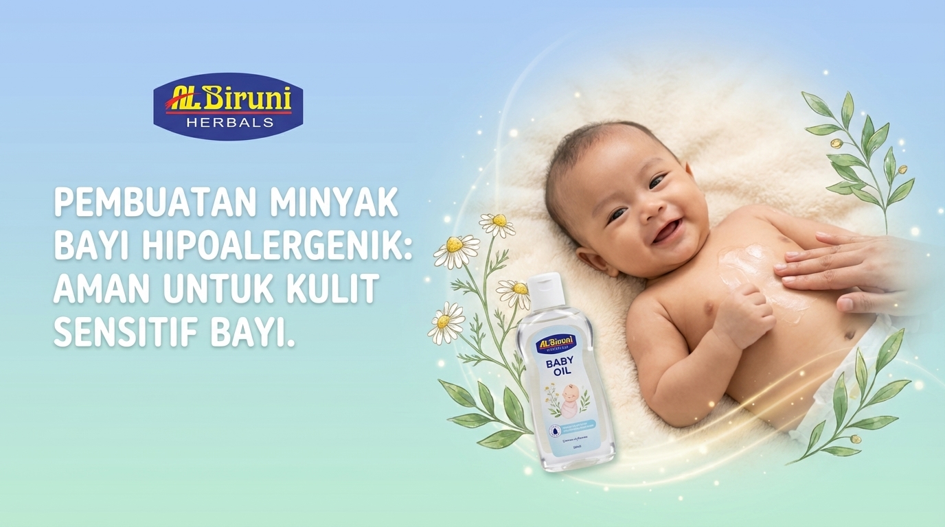 Maklon Minyak Telon Hypoallergenic: Peluang Bisnis Produk Aman untuk Kulit Bayi Sensitif
