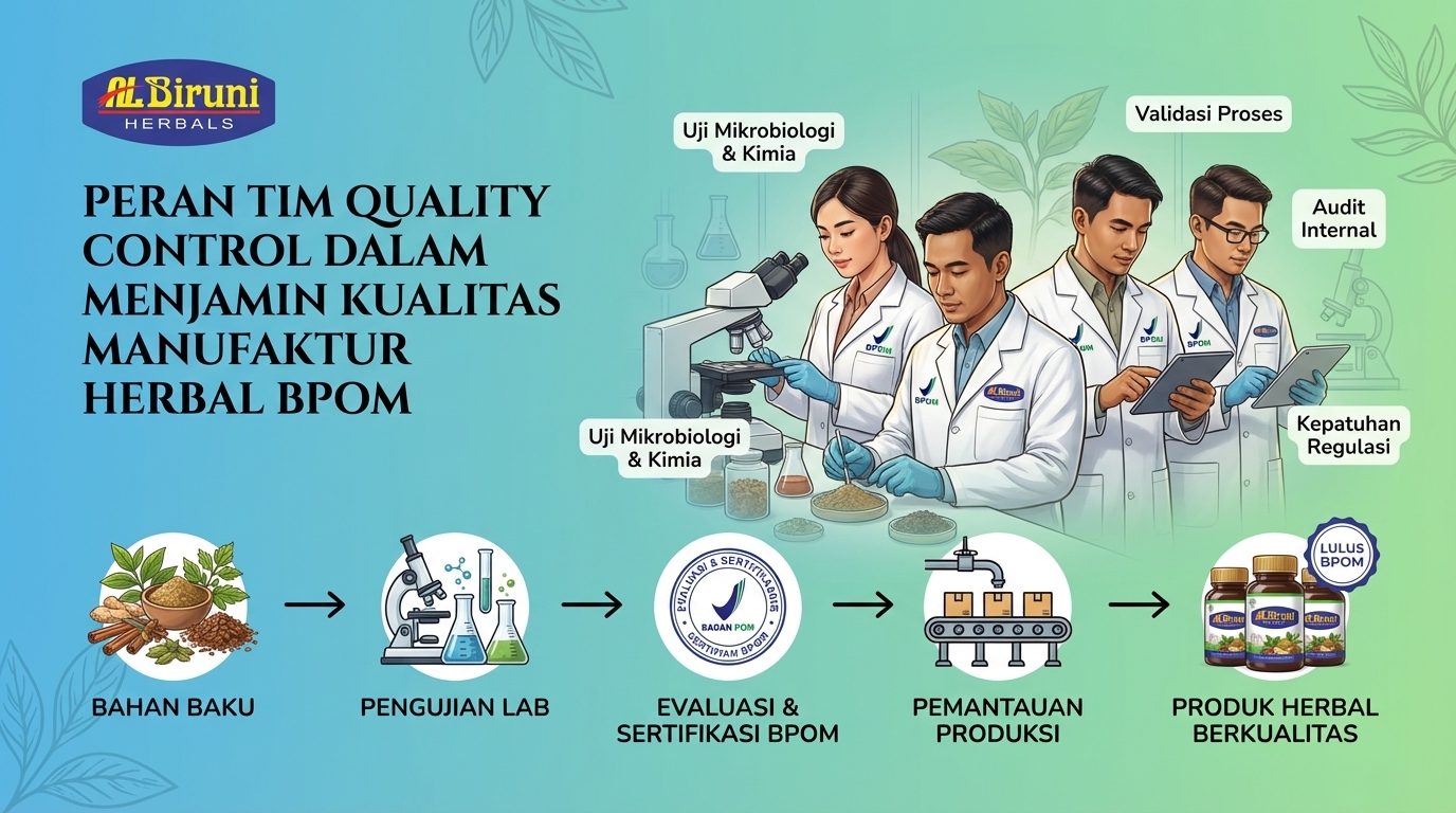 Mengungkap Peran Tim Quality Control dalam Menjamin Kualitas Maklon Herbal BPOM: Benteng Pertahanan Brand Anda