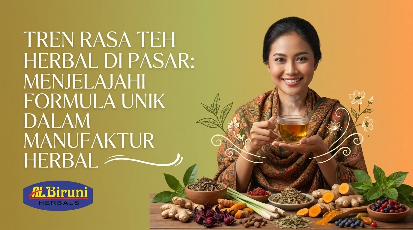 Tren Rasa Teh Herbal di Pasar: Eksplorasi Formula Unik Maklon